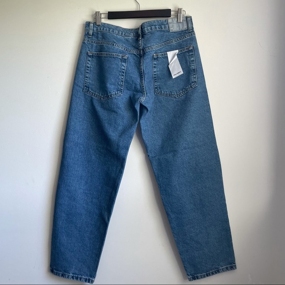 BNWT ASOS COLLUSION | High Waisted Wide Leg Mom Jeans Size 30 - Picture 2 of 4